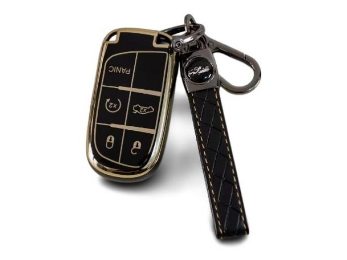 Калъф за автомобилен ключ Jeep Dodge Chrysler Fiat
